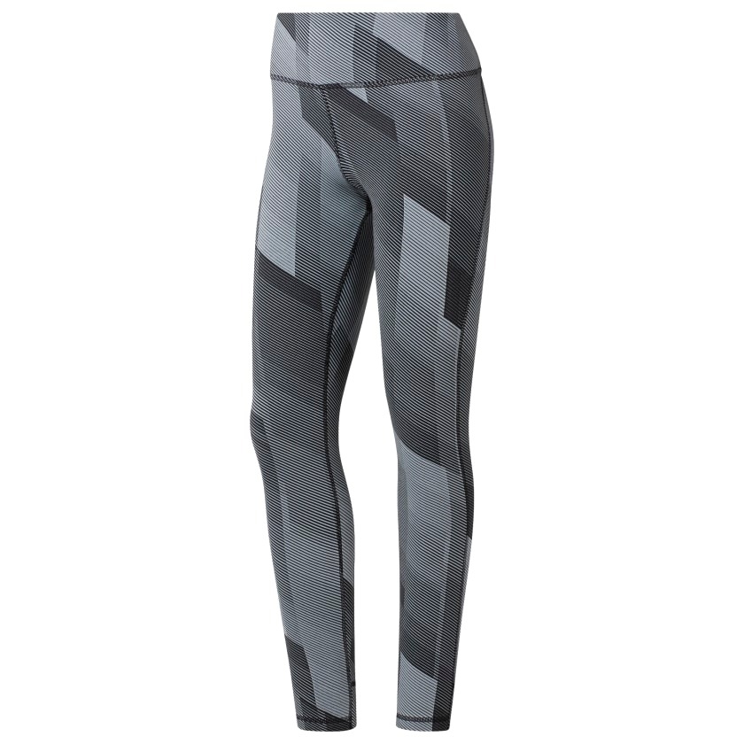 REEBOK LUX TIGHTS 2.0 女裝 緊身 慢跑 訓練 健身 排汗 透氣 舒適 黑 灰【運動世界】DY8160