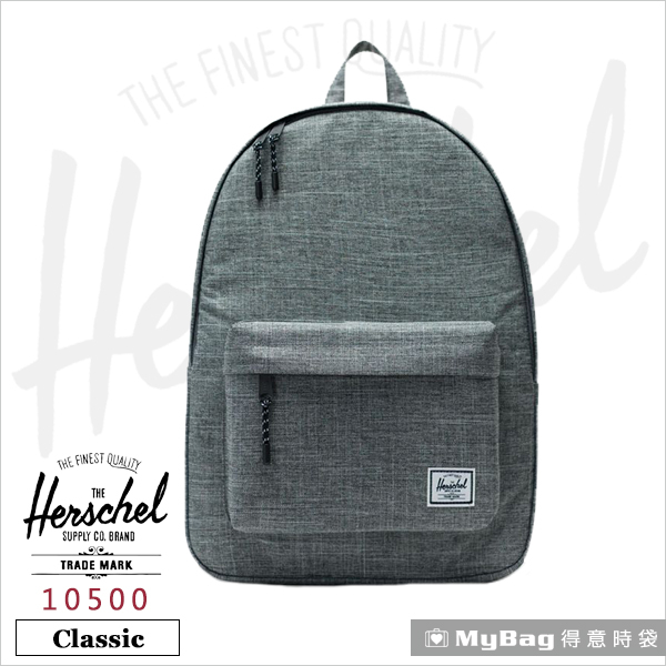 Herschel 後背包  灰色 經典後背包 10500 Classic-919 得意時袋