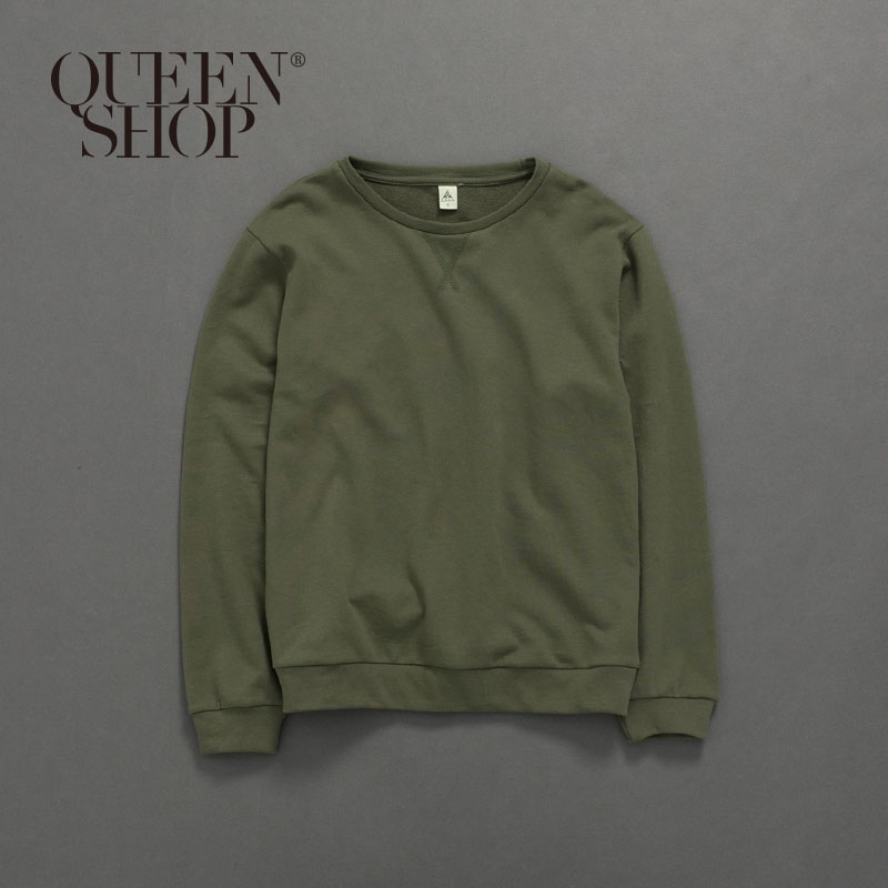 Ｑｕｅｅｎ Ｓｈｏｐ【01110369】領叉字車線設計大學T 兩色售 1/2/3/4＊現+預＊