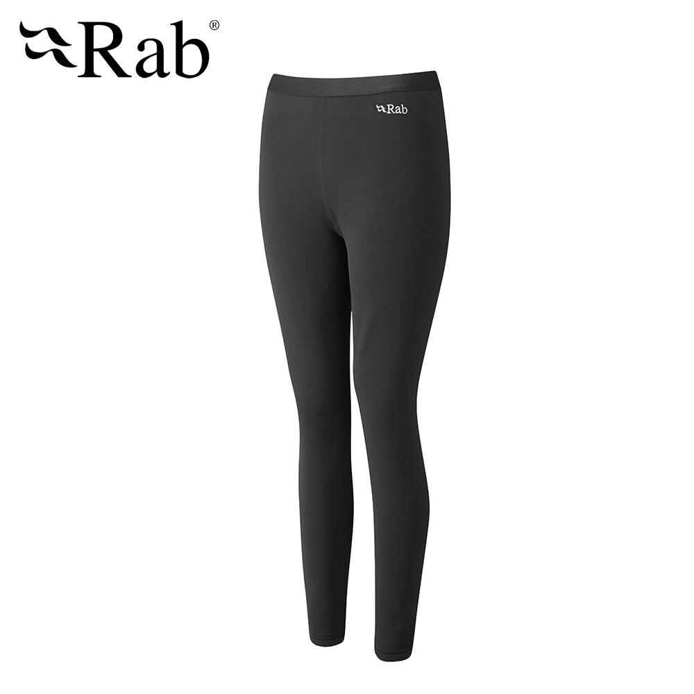 【英國 RAB】Power Stretch Pro Pants 保暖排汗內搭褲 男款 黑色 #QFE40