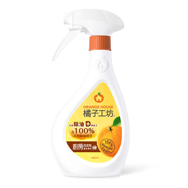 橘子工坊廚房爐具專用清潔劑480ML