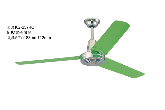 【燈王的店】《台灣製燈王強風吊扇》52吋工業吊扇 附IC電子開關(馬達保固十年) ☆KS-237-IC
