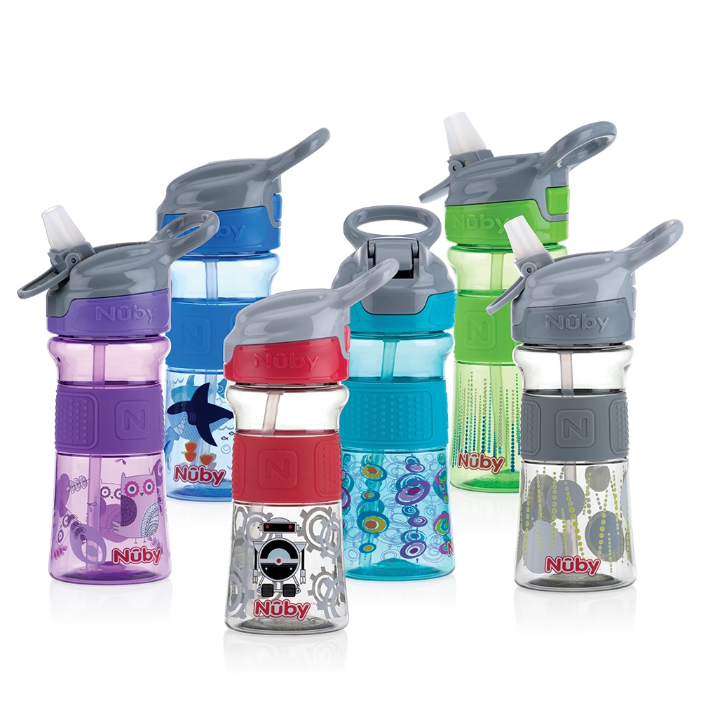 Nuby 運動水杯 Tritan材質 360ml (款式任選)