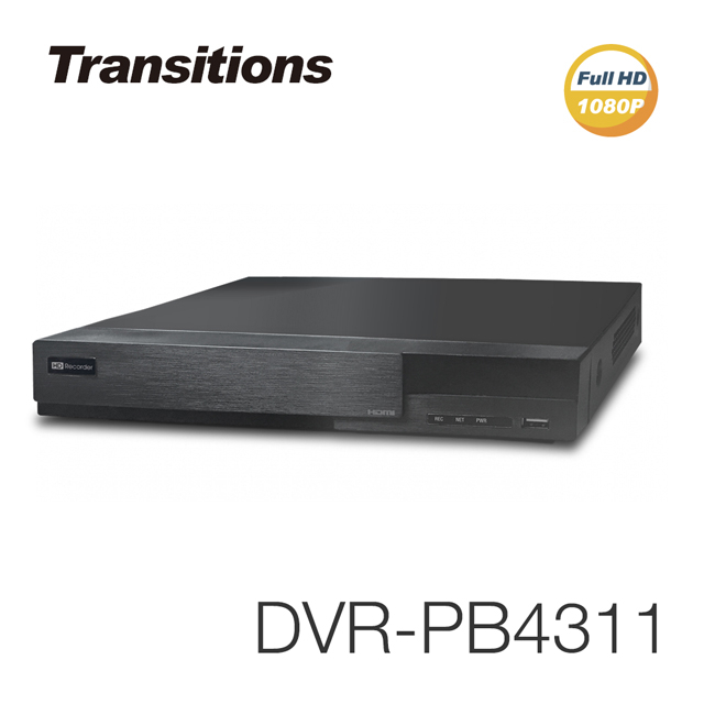 全視線 NVR-PB4311 4路 H.265 快速設定網路型錄放影機