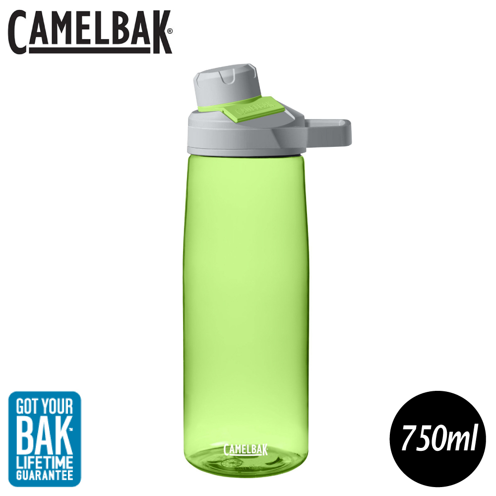 【CamelBak 美國 750ml Chute Mag戶外運動水瓶《萊姆》】1512301075/水壺/隨身瓶