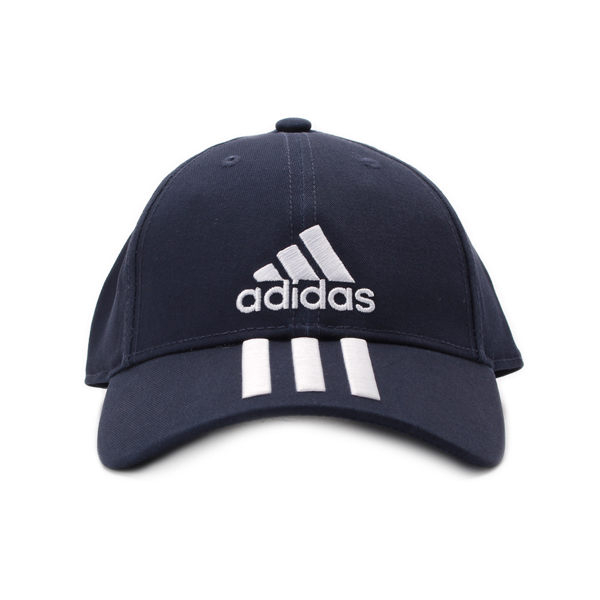 ADIDAS 6P 3S CAP COTTO 三線棒球帽 深藍 DU0198 鞋全家福