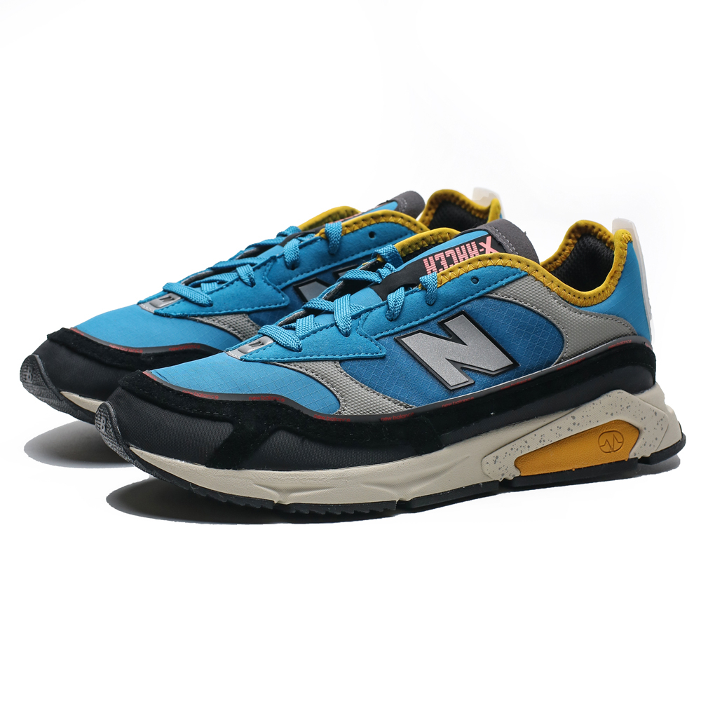 NEW BALANCE X RACER 寶藍黃 黑麂皮 潑墨底 反光LOGO運動 休閒 男(布魯克林) MSXRCHSD