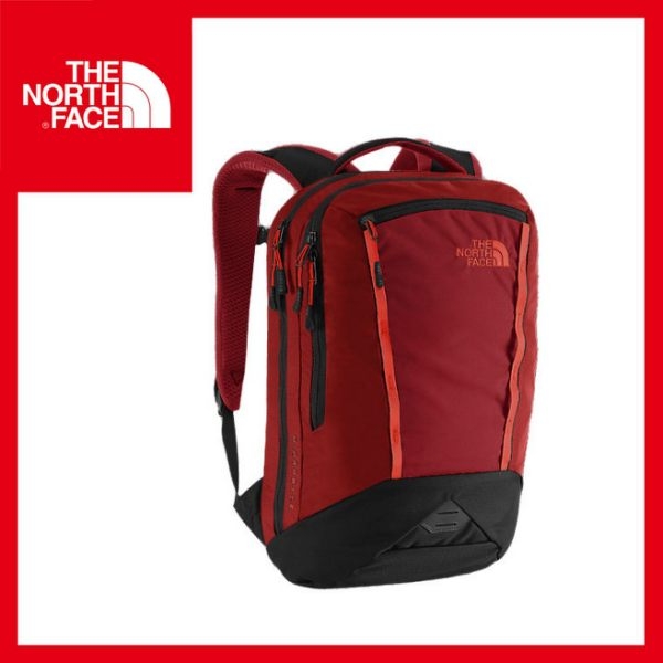 【The North Face 17L 13吋電腦背包《磚瓦紅/亞克力橘》】CHK5/出國/旅遊/休閒