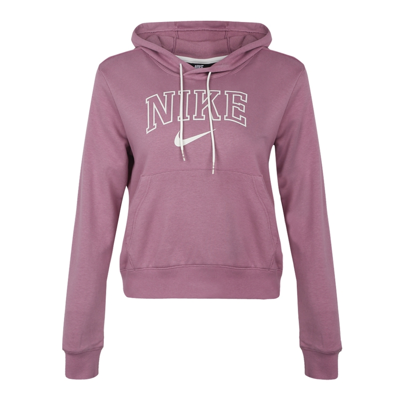 ★現貨在庫★ NIKE HOODIE VRSTY 女裝 上衣 長袖 連帽 帽T 休閒 紫【運動世界】AR3723-515