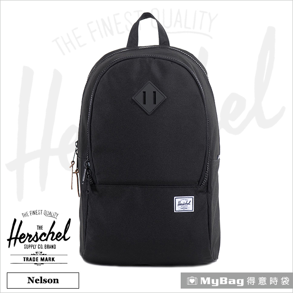 Herschel 後背包 多功能收納 15吋筆電後背包 Nelson-155 黑 得意時袋