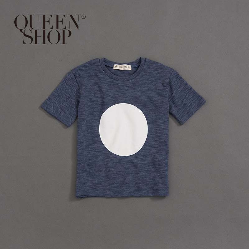 Ｑｕｅｅｎ Ｓｈｏｐ【01038113】童裝 親子系列 大圓點印花上衣 S/M/L＊現+預＊