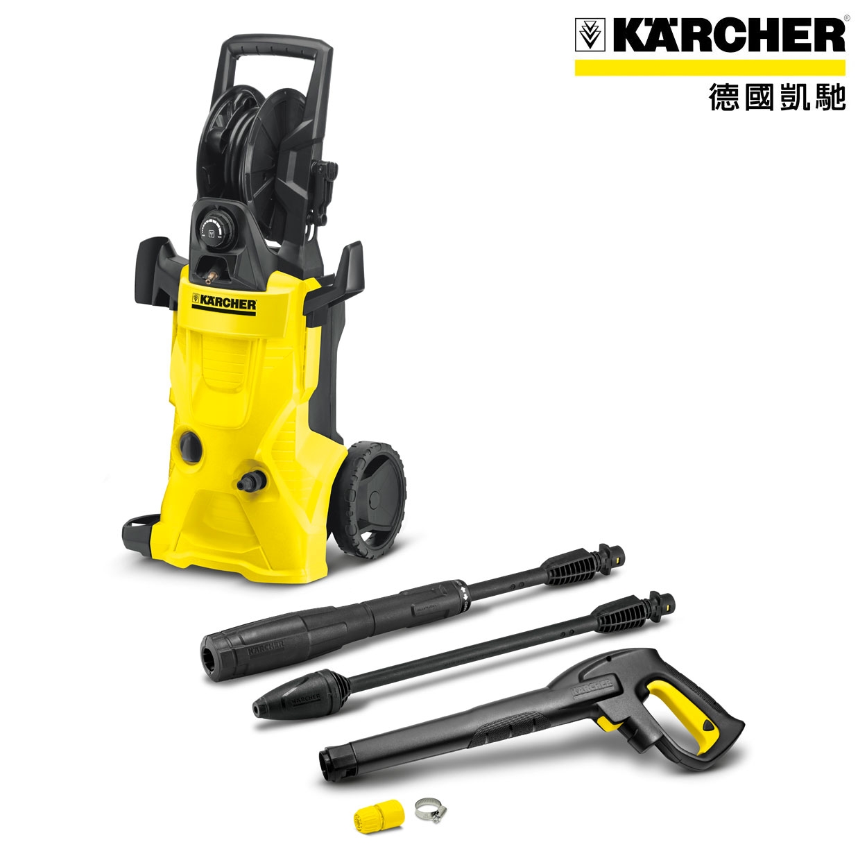 【德國凱馳 KARCHER】K4 PREMIUM 家用高壓清洗機