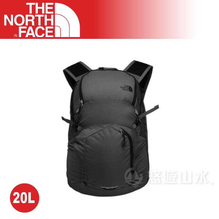 【The North Face 20L 輕量多功能背包《黑》】NF00CLG6JK3/電腦包/登山包/後背包/休閒背包