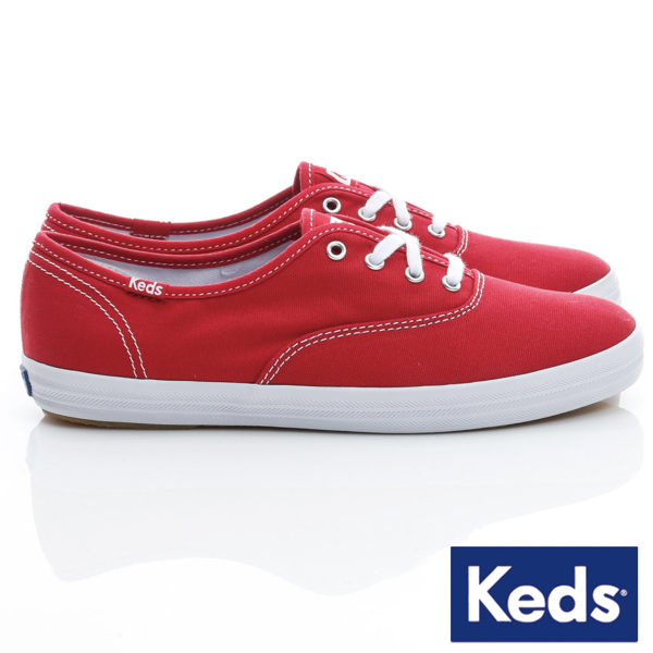 Keds 女款紅色經典帆布鞋-NO.KB5588