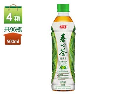 【愛之味】春心茶500ml共4箱(96瓶)