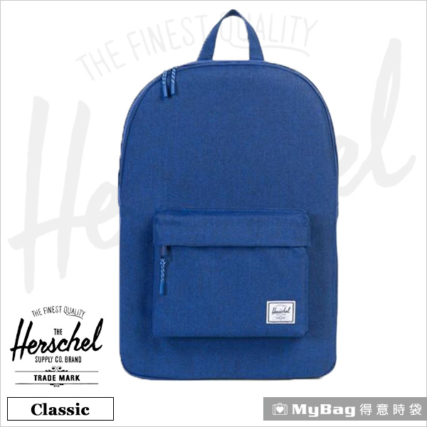 Herschel 後背包 單寧布藍  經典後背包 Classic-1335 得意時袋