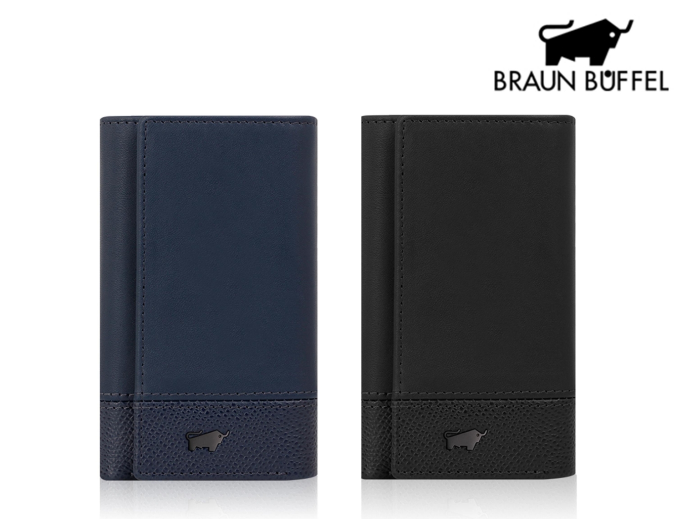 【全新正品】BRAUN BUFFEL 德國小金牛 可放鈔票鎖包鑰匙包【寧寧小舖/台中30年老店】 BF322-105-1