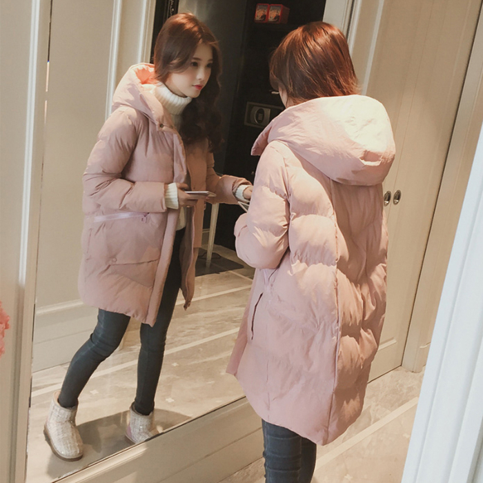 VK旗艦店 韓國學院風寬鬆BF風學生棉衣長袖上衣單品外套