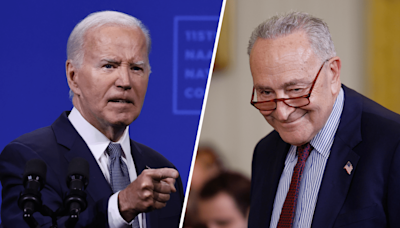 Inside Sen. Chuck Schumer's discussion with Biden a week before president exited race