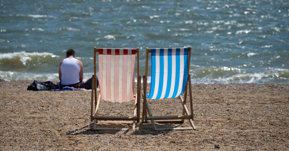 UK weather maps show exact dates Britain blasted by 26C Spanish plume