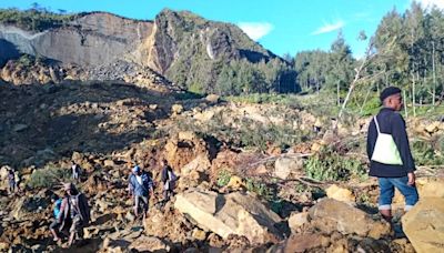 More than 100 people believed killed by a landslide in Papua New Guinea