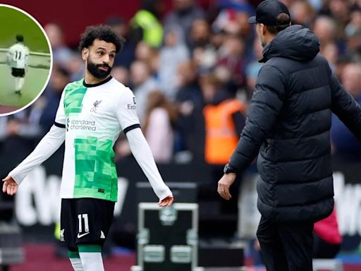 Se conocieron nuevas imágenes del explosivo cruce entre Klopp y Salah: el gesto que habría desatado la pelea en pleno partido