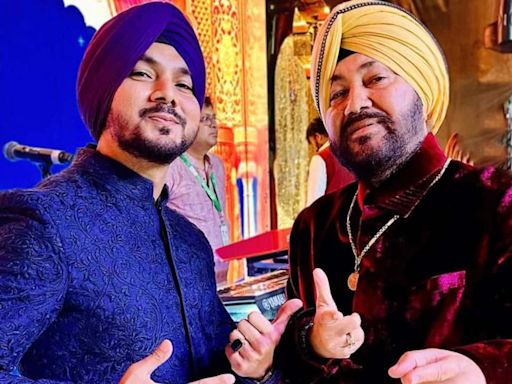 Father-son musicians duo Daler Mehndi and Gurdeep Mehndi deliver enthralling performance at Anant Ambani’s wedding