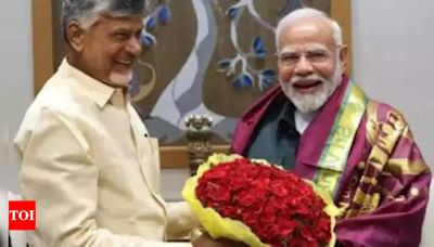 Andhra Pradesh CM Chandrababu Naidu to meet PM Narendra Modi in Delhi today | Delhi News - Times of India