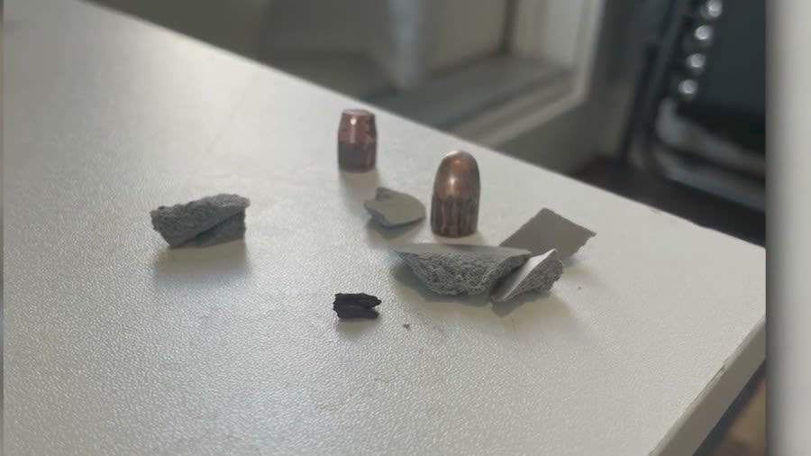 Family finds fallen bullets in their roof deck twice in 2 years