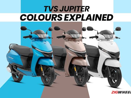 TVS Jupiter 110: Colours Explained - ZigWheels