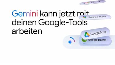 Gemini: Zusammenarbeit mit Google-Diensten ab jetzt auch in Deutschland