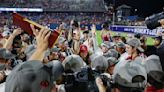 Oklahoma wins record fourth straight NCAA softball title, beating Texas 8-4 for 2-game sweep