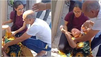 Mother faints, father inconsolable as UPSC aspirant denied entry at Gurgaon centre. Video