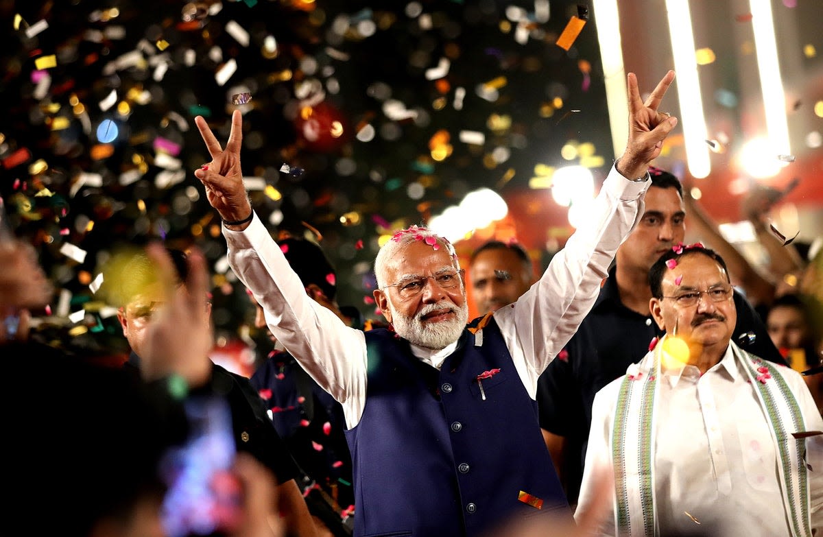 India election results 2024 live: Modi resigns to form new government even as opposition refuses to concede