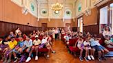 Niños y niñas saharauis del programa “Vacaciones en paz” son recibidos en la Diputación de Jaén