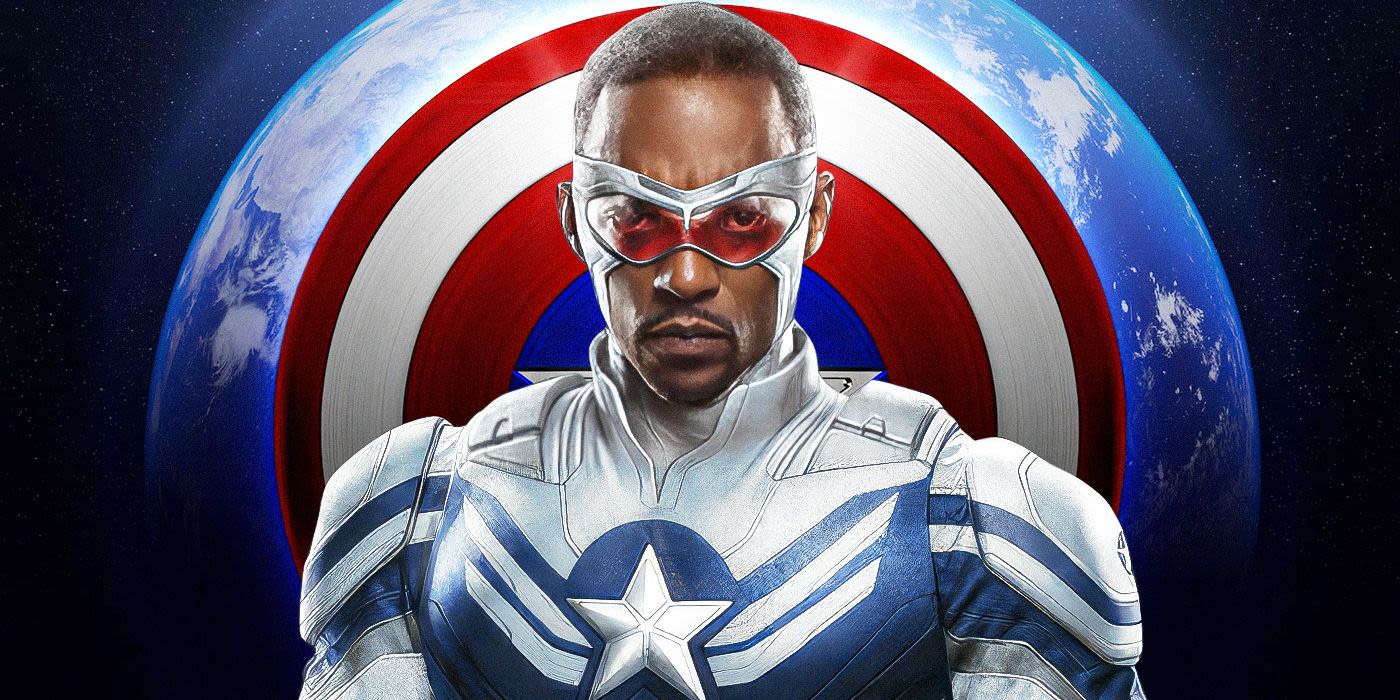 'Captain America's Anthony Mackie Celebrates July 4th With New 'Brave New World' Set Image