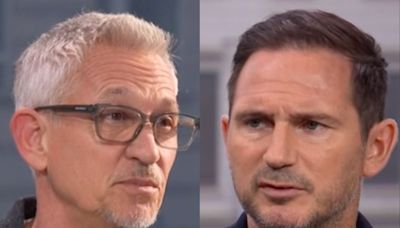 Euro 2024 viewers shocked as Gary Lineker leaves Frank Lampard ‘fuming’ with ‘savage’ comment