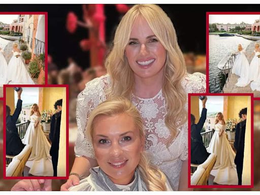 Rebel Wilson and Ramona Agruma share dreamy pictures from their destination wedding | - Times of India