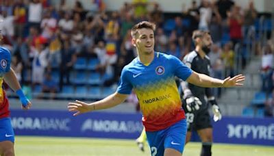 Minuto fatídico para el Espanyol: lesión de Nico Melamed y golazo de Iván Gil para el Andorra