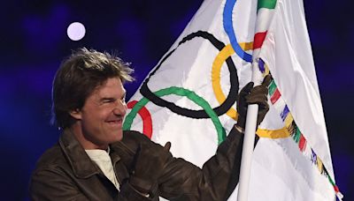 Tom Cruise performed his death-defying Olympics stunt for FREE