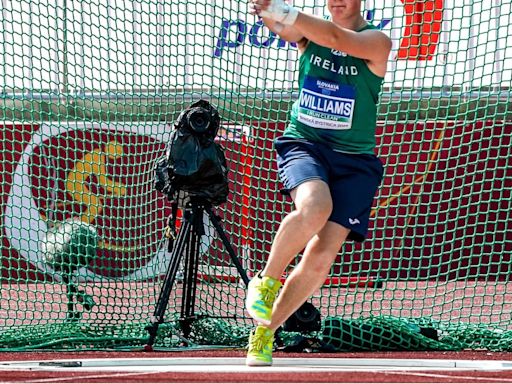 Cavan’s Thomas Williams wins hammer gold for Ireland at European U18 Athletics Championships