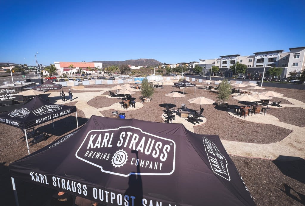 Karl Strauss Brewing to close its Outpost beer garden in San Marcos
