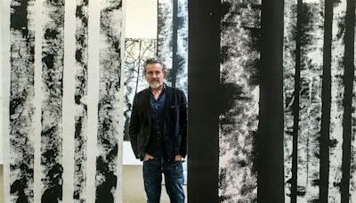 A Sète, les arbres du peintre Pierre-Luc Poujol transforment le musée Paul Valery en une magique forêt