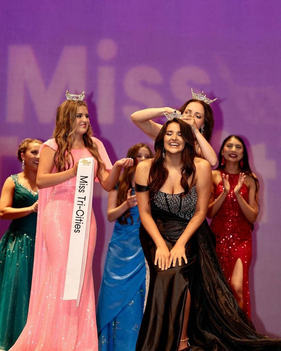 ‘Not just about dresses and tiaras.’ Pageant newcomer wins Miss Tri-Cities 2025