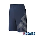 K-SWISS  PF Woven Shorts 運動短褲-男-藍