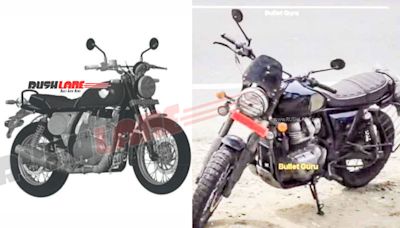 Royal Enfield Scram 650 Design Trademarked - Launch Soon As Interceptor Bear 650?