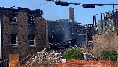 North Carolina neighborhood sees slew of abandoned building fires with old church destroyed, 6 arsons last July