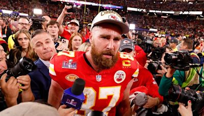 Travis Kelce reagiert auf sexistische Rede von Teamkollege