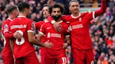 Liverpool edge past 10-man Everton thanks to Salah double