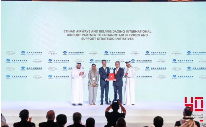 Etihad Airways and Beijing Daxing International Airport sign MoU